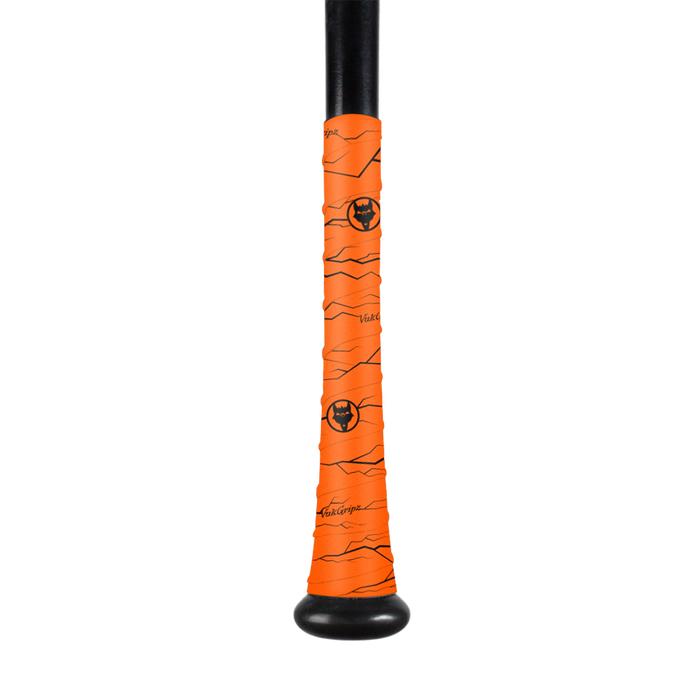 Pulse Orange Bat Grip Tape with Black
