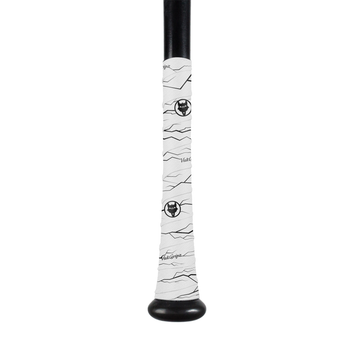 Pulse White Bat Grip Tape with Black