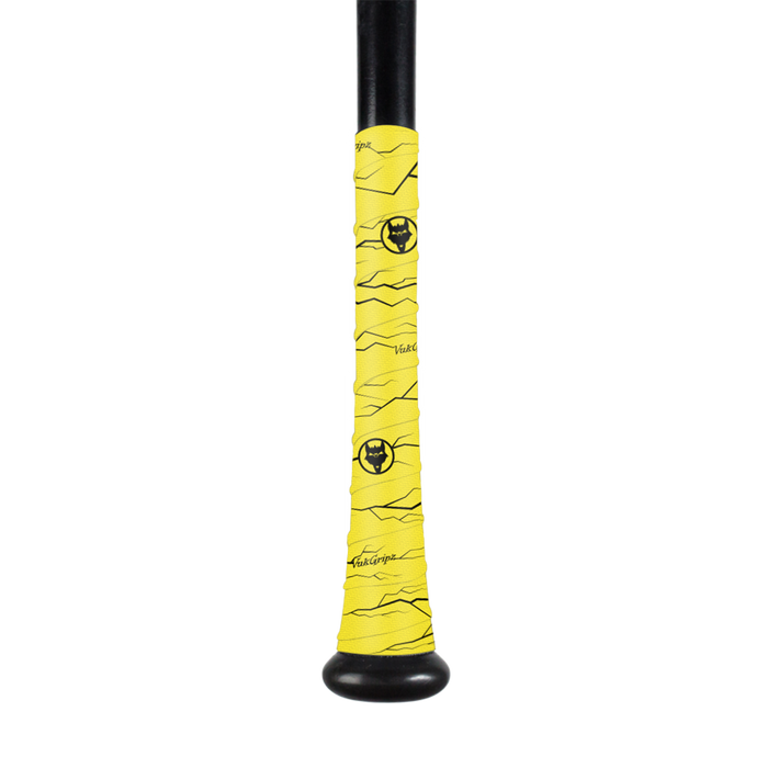 Pulse Yellow Bat Grip Tape with Black