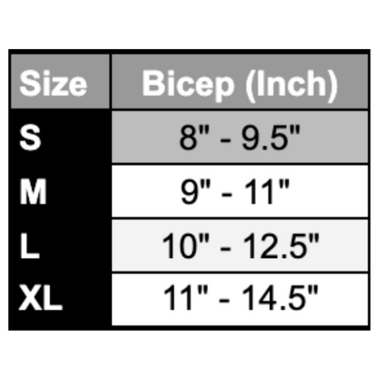 ProSlide Padded Compression Arm Sleeve - Red